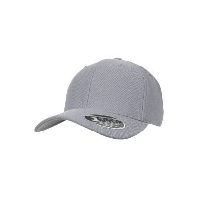 Obrázek Flexfit Unisex čepice pro dámy a pány 110 Hybrid Basecap Sport &amp; Streetwear kšiltovka, Šedá
