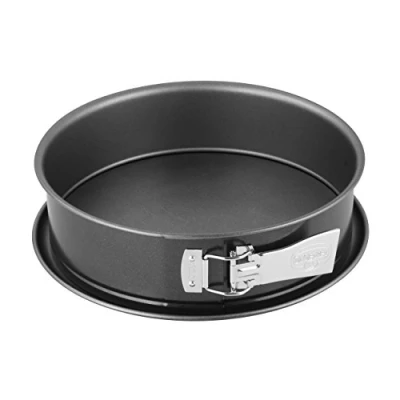 Obrázek Dr. Oetker pečicí forma Ø 26 cm, nepropustná na koláč, kulatá z oceli s keramicky zesíleným nepřilnavým povrchem (barva: šedá), množství: 1 kus