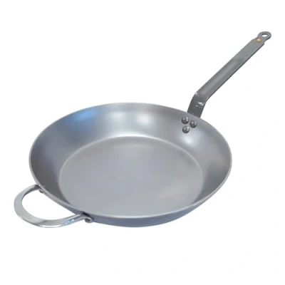 Obrázek de Buyer, Pánev Mineral B z karbonové oceli, Ø 32 cm, 5610. 32, stříbrná