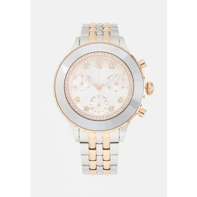 Obrázek Swarovski Octea Hodinky se stopkami silvercoloured/rosegoldcoloured, Ženy, Velikost: One Size, Silver coloured/rosegold coloured