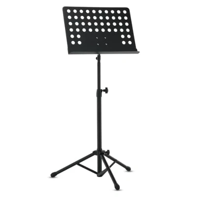 Obrázek BSX 900750 Orchestrální pult (výška 68 x 118 cm, pultová deska 48,5 34 cm) černý
