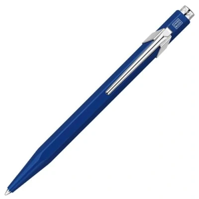 Obrázek Caran d&#039;Ache 849 Metal Range kuličkové pero, safírově modrá, inkoustově modrá