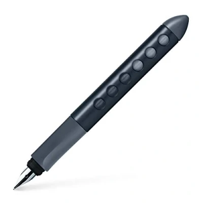 Obrázek FABER CASTELL 149861 školní plnicí pero Scribolino pro leváky, L, černé, 1 kus