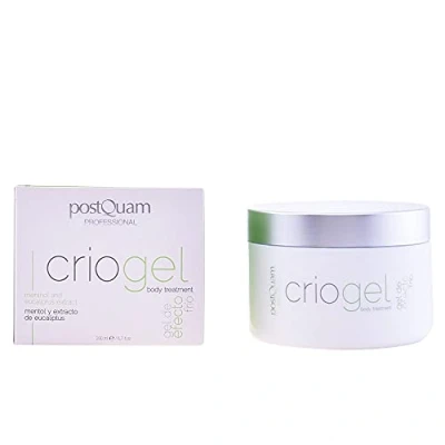 Obrázek Postquam Criogel gel proti celulitidě s chladivým efektem pro unavené nohy, vyhlazující a redukční chladicí Vhodný všechny typy pleti 200 ml