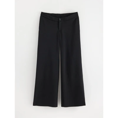Obrázek Lindex MOM WIDE Kalhoty, Ženy, Velikost: 52/54, Black