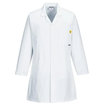 Obrázek Anti Static Coat, colorWhite talla Medium