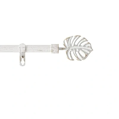 Obrázek douceur d&#039;Intérieur Deko Set für den Außenbereich, 19 mm, 120 &lt; 210 cm, Tropie, Weiß/goldfarben