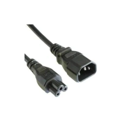 Obrázek LINK ACCESSORI lk10038 1.8 m Kupplung C14 Koppler C5 schwarz Kabel Elektrische Cables elektrischen (schwarz, männlich/weiblich, 1,8 m, C14, C5, recht)