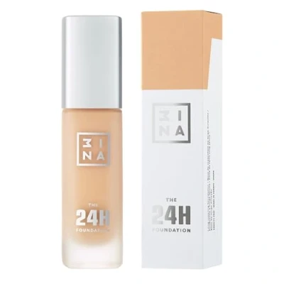 Obrázek 3INA MAKEUP The 24H Foundation 636 nahá žlutý podkladový make up se žlutým podtónem vhodný k odstínu pleti receptura vodotěsný podklad Vegan bez Cruelty