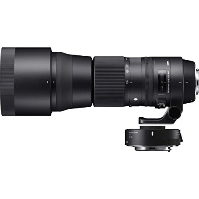 Obrázek Sigma 150600mm F56.3 DG OS HSM Contemporary mit TC 1401 Konverter Kit für Nikon F Mount