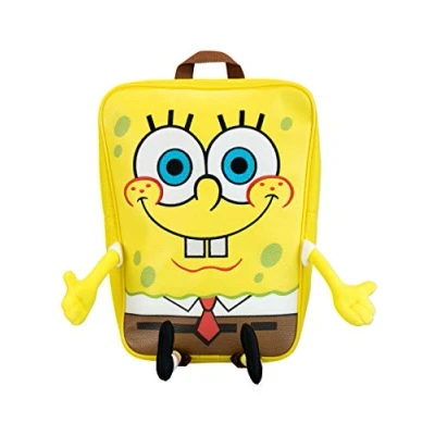 Obrázek SPONGEBOB SQUAREPANTS Schultaschen Schwammkopf Jungen Kindergartenrucksack Rucksack Kinder Gelb Einheitsgröße