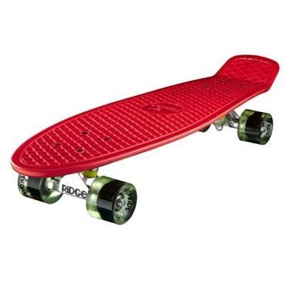 Obrázek Ridge Skateboard PB 27 Red ClearGreen, Red/Clear Green, 69 cm