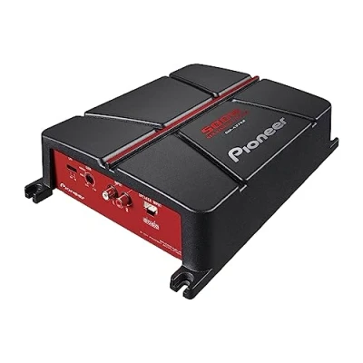Obrázek Pioneer GM A3702 brückbarer 2 Kanal Verstärker (500 W), geringe Verzerrung, One Body Kühlkörpergehäuse, Eingangsspannung bis zu 6,5 V