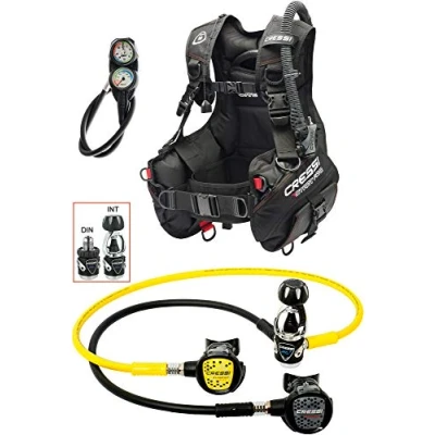 Obrázek Cressi 1946 ponorná Scuba Diving Set Start Pro Int, černá, L, IY721803