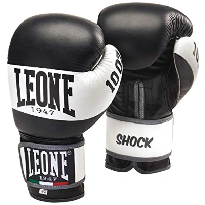 Obrázek LEONE 1947, Shock Boxovací rukavice, unisex pro dospělé, černé, 16 OZ, GN047