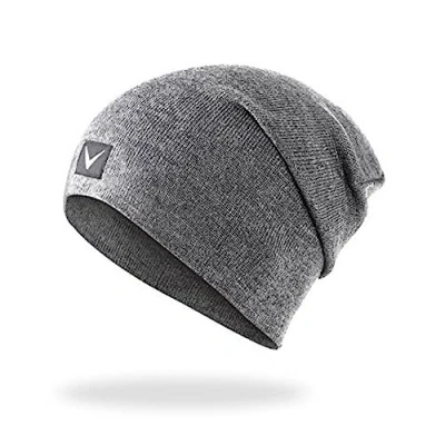 Obrázek Black Crevice Unisex čepice ve sportovním designu I stylová One Size pletená ochrana před větrem a chladem přiléhavý střih dámské pánské zimní