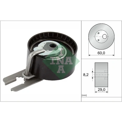 Obrázek INA 531 0555 10 napínací kladka, ozubený řemen