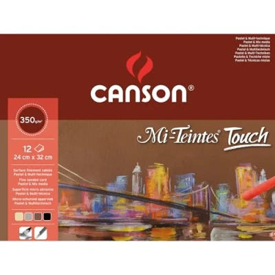Obrázek 200005424 mi teintes Touch Pad, 24 cm x 32 cm, 12 listů