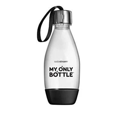 Obrázek SodaStream Kunststoffflasche My Only Botte 0,5L, spülmaschinengeeignet, schwarz, 1er Pack