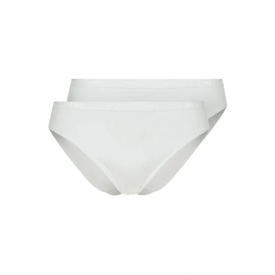 Obrázek DIM Strech MIDI 2 PACK Boxerky, Ženy, Velikost: 38/40, Blanc