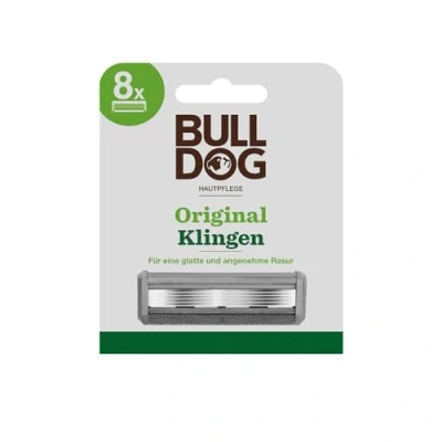 Obrázek BULLDOG Mokré holení pro muže originální žiletky 8 náhradních břitů 5násobná čepel