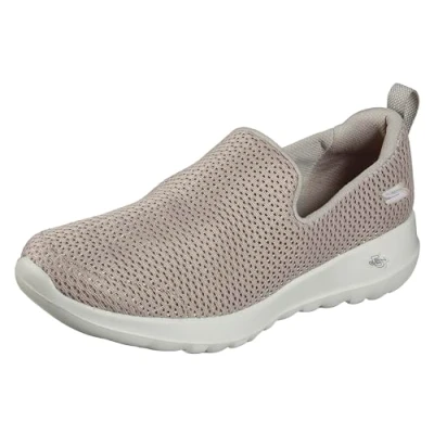 Obrázek Skechers Dámské Go Walk Joy Slip On Sneaker, Taupe Textile Trim