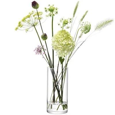 Obrázek LSA Column Vase, Glass, Clear, 13 cm x 28