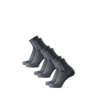 Obrázek Danish Endurance LONG Distance Running 3 PACK Sportovní ponožky, Velikost: 39 42, Grey/black