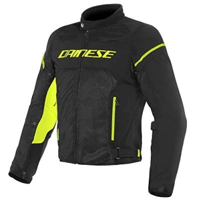 Obrázek Dainese Unisex 1735196_n49_48 motocyklová bunda, černá/černá/fluo žlutá, 48 EU