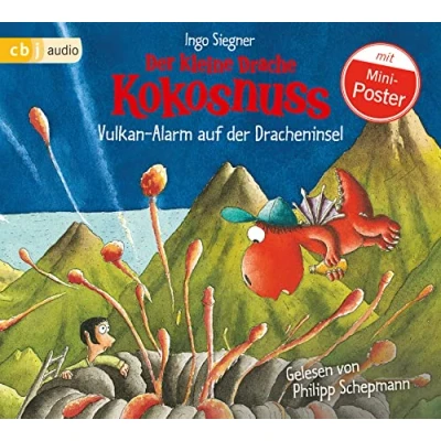 Obrázek der kleine Drache Kokosnuss Vulkan Alarm auf Dracheninsel: . (Die Abenteuer des kleinen Drachen Kokosnuss, Band 24)