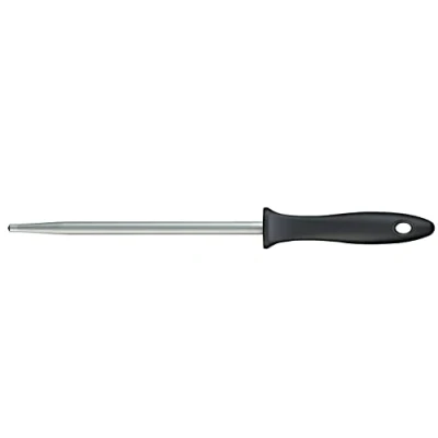 Obrázek Fiskars Wetzstahl mit Kunststoffgriff, Essential, Rostfreier Edelstahl, HRC 53, Klingenlänge: 20 cm, Schwarz/Silber, 1065581