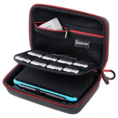 Obrázek Smatree Přepravní taška pro Nintendo 3DS XL/ 2DS XL, skořepinové ochranné pouzdro / New XL