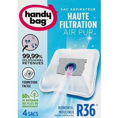 Obrázek pouzdro Bag R 36 sáčků do vysavače Rowenta Artec 2 Silence Force