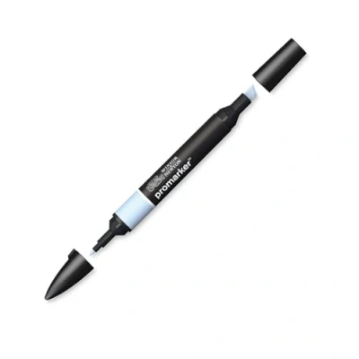 Obrázek Winsor &amp; Newton &quot; ProMarker 0203366 Professioneller Layoutmarker 2 Spitzen, fein breit für Zeichnungen, Design Layouts Puderblau