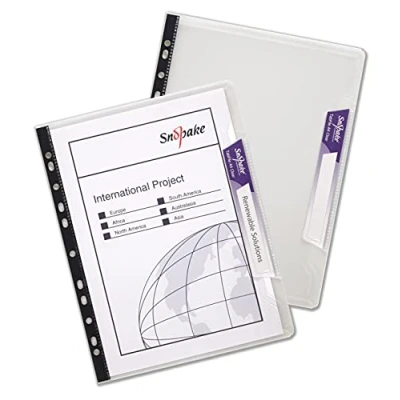 Obrázek Snopake A4 TabFile Universal Ringbuch transparent [5 Stück] Ref: 13727