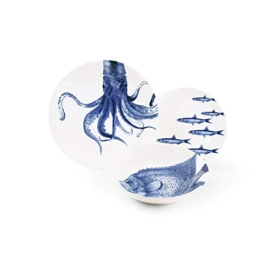 Obrázek Excelsa 63033 Flore et Faune Platzset, Keramik, blau