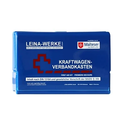 Obrázek Leina Werke 10057 autolékárnička Star II, modrá/bílá/červená