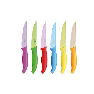 Obrázek Soul Kitchen Fleischmesser 6er Set Color mehrfarbig