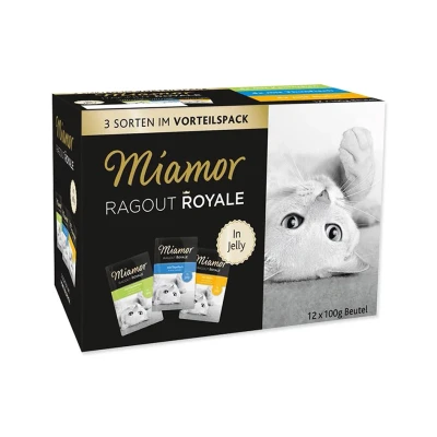 Obrázek Kapsička MIAMOR Ragout Royale Multipack v želé (kuře, tuňák, králík) 4x3x100g