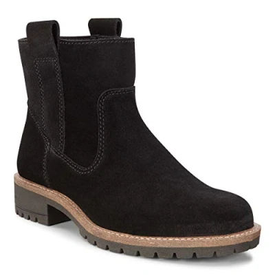 Obrázek ECCO Dámské boty Elaine Cocoa BrownDark Clay Ankle Boot Classic, Černá Black 93 05001