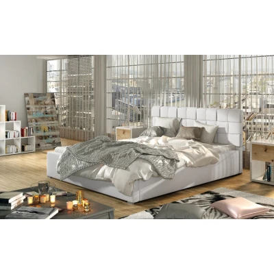 Obrázek Postel Grand 140x200 dřevěný rám Materiál / Dekor: Ekokůže Soft 17
