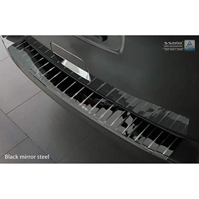 Obrázek Autostyle Heckstoßstangenschutz 2/51014 Edelstahl, Schwarz