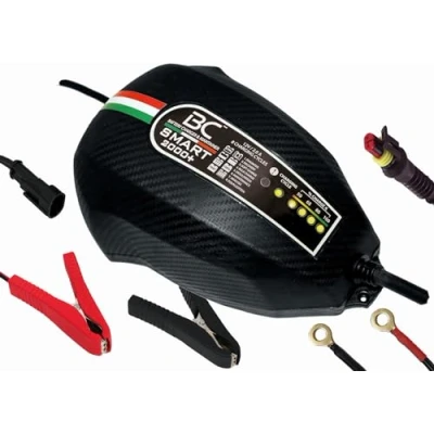 Obrázek BC Battery Controller SMART 2000+, inteligentní nabíječka baterií a udržovací pro všechny 12V olověné kyseliny autobaterie motocyklové baterie, 2 Amp