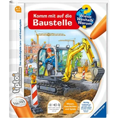 Obrázek Ravensburger 006335 tiptoi® Wieso? Proč Komm se na stavbu