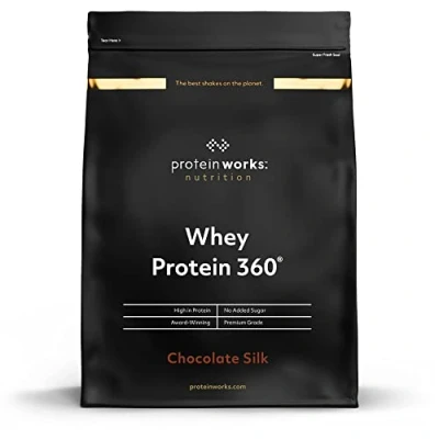 Obrázek Protein Works Whey 360 s přídavnými vitamíny proteinový prášek 20 Servings Chocolate Silk 600 g