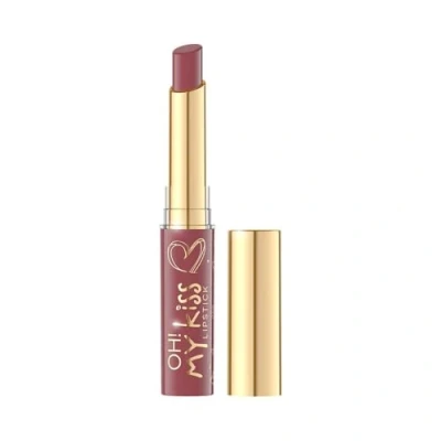 Obrázek Eveline Cosmetics Oh! My Kiss rtěnka s bambuckým máslem barevný odstín 11 Come On Agnes! Hydratující, vyživující &amp; Dlouhotrvající 4g