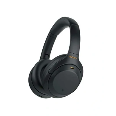 Obrázek Bezdrátová sluchátka Sony WH 1000XM4 Bluetooth Noise Cancelling (30h baterie, dotykový snímač, aplikace pro připojení sluchátek, funkce rychlého nabíjení, optimalizovaná Amazon Alexa, náhlavní souprava s mikrofonem), černá