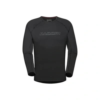 Obrázek Mammut Selun Longsleeve LOGO Top s dlouhým rukávem, Muži, Velikost: XL, Black