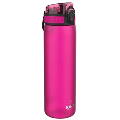 Obrázek Ion8 Lahodná láhev s tenkou vodou, BPA free, růžová (matná růžová), 500ml / 18oz