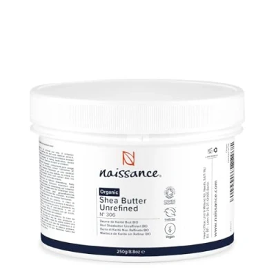 Obrázek Naissance Bambucké máslo BIO (č. 306) 250 g čisté a přírodní, nerafinované, certifikováno BIO, ručně hnětené, veganské neparfémované vyrobeno eticky udržitelně z Ghany